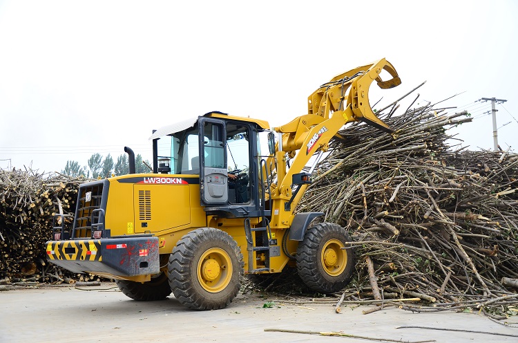 XCMG Official LW300KN wheel loader China 3 ton small loader wheel price list